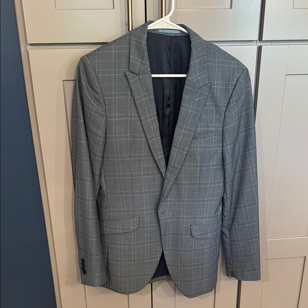 Topman Gray Sport Coat with Modern Fit